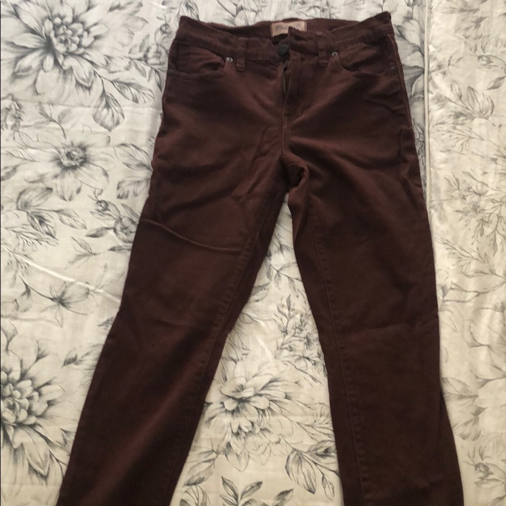 Madewell high Riser Skinny
